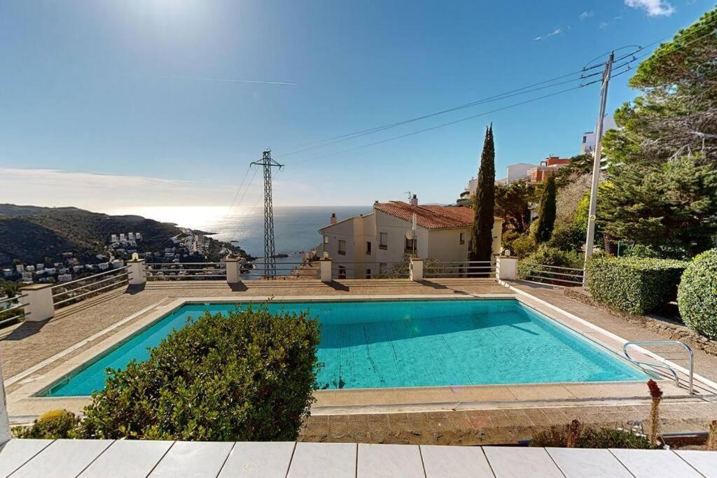 Appartement 65 M2 ,Piscine Vue Mer Roses Eksteriør bilde