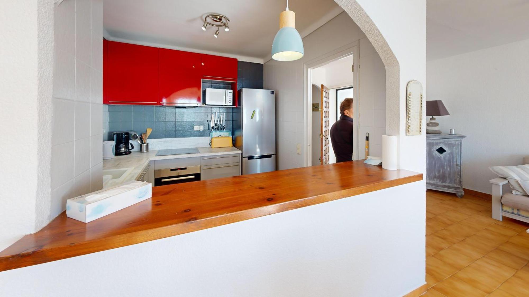 Appartement 65 M2 ,Piscine Vue Mer Roses Eksteriør bilde